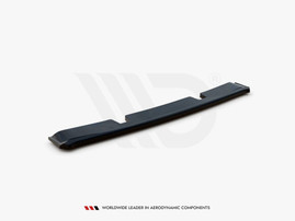 Maxton Design Gloss Black Central Rear Splitter VW Golf Mk8 GTI (2020-)