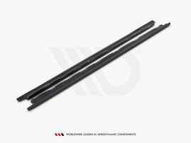 Maxton Design Gloss Black Side Skirts Diffusers V1 VW Golf Mk8 (2020-)