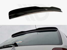 Maxton Design Gloss Black Spoiler Cap VW Passat B5 Estate