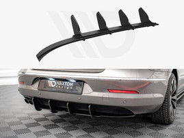 Maxton Design Black Street Pro Rear Diffuser VW Passat Cc (2008-2012)