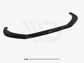 Maxton Design Gloss Black Front Splitter VW Passat Cc R36 Rline (Preface)