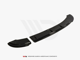 Maxton Design Gloss Black Rear Splitter VW Polo Mk5 GTI Facelift (2015-2017)