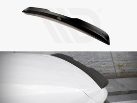 Maxton Design Gloss Black Spoiler Extension VW Polo Mk5 GTI / R-Line