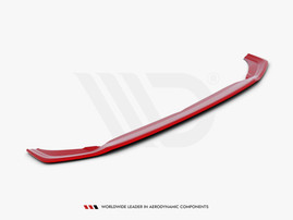 Maxton Design Gloss Black Front Splitter V.2 VW Polo Mk6 GTI (2017-2021)