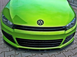 Maxton Design Gloss Black Front Splitter VW Scirocco R
