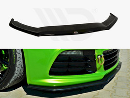 Maxton Design Gloss Black Front Splitter VW Scirocco R Ver2