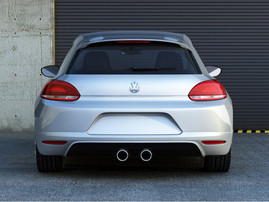 Maxton Design Rear Diffuser VW Scirocco Standard (Scirocco R Look)