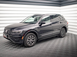 Maxton Design Gloss Black Side Skirts Diffusers VW Tiguan Allspace Mk2 (2015-2020)