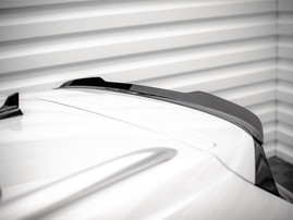 Maxton Design Gloss Black Spoiler Cap VW Touareg R-Line Mk3 (2018-)