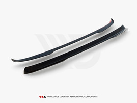 Maxton Design Gloss Black Spoiler Cap VW Touareg R-Line Mk3 (2018-)