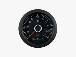 Newsouth Indigo 100 PSI Oil Pressure Gauge (GAU020)