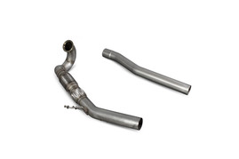 Scorpion Downpipe with a high flow sports catalyst - S3 8V PFL + FL inc Saloon Non GPF