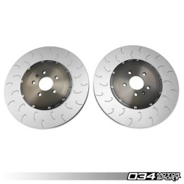 034Motorsport 2-Piece Floating Front Brake Rotor Upgrade Kit - C7 S6/S7