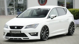 Rieger Side Skirts Satin Black - Mk3 Leon (5F) Cupra/FR 5-Door & ST Models