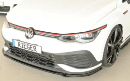 Rieger Front Splitter Gloss Black - Golf MK8 GTI Clubsport