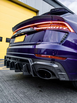 AP Design Carbon Fibre Rear Diffuser Gloss Twill Carbon - RSQ8