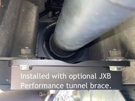 JXB Driveshaft Carrier - Porsche 955 Cayenne/7L Touareg - Track Bushings - With Tunnel Brace