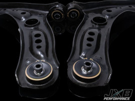 JXB MQB Front LCA Bushings - FK Bearings - Caster Correcting Rear Bushing - No Control Arms - Golf/A3 Model