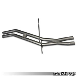 034 Motorsport Res-X Resonator Delete and X-Pipe - B8/8.5 Q5/SQ5