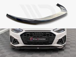 Maxton Design Front Splitter V.2  - S4 B9 Facelift / A4 S-Line Facelift