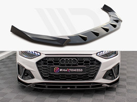 Maxton Design Front Splitter V.1  - S4 B9 Facelift / A4 S-Line Facelift