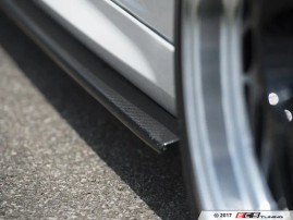 ECS Tuning Side Skirt Extension Set Carbon Fibre - Golf 6 R