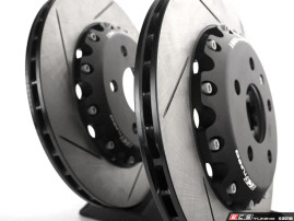ECS Tuning 2-Piece Slotted Brake Rotors Front and Rear - 8V RS3
