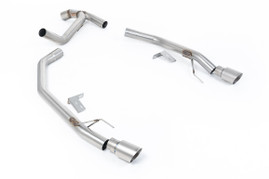 Milltek Axle Back Twin Outlet System - Amarok 3.0 V6 240PS Turbo Diesel 2024>