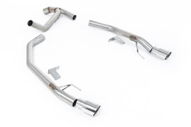 Milltek Axle Back Twin Outlet System - Amarok 3.0 V6 240PS Turbo Diesel 2024>