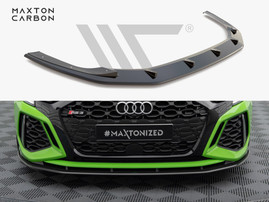 Maxton Design Carbon Fiber Front Splitter Audi RS3 Saloon / Sportback 8Y