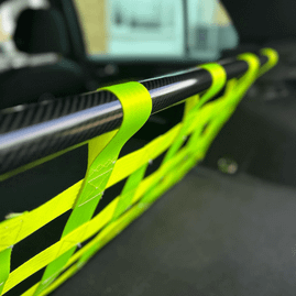 VW Golf Mk8 R GTI Strut bar and Cargo net