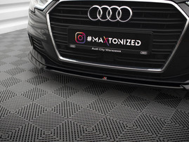 Maxton Design Front Splitter V.2 Audi A3 Sportback 8V Facelift