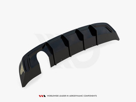 Maxton Design Rear Valance Audi A3 Sportback 8V Facelift (Version with one exhaust tip on single side)
