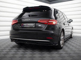 Maxton Design Rear Side Splitters Audi A3 Sportback 8V Facelift