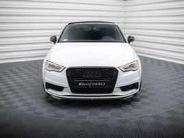Maxton Design Front Splitter V.2 Audi A3 Sedan 8V