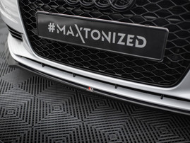 Maxton Design Front Splitter V.2 Audi A3 Sedan 8V