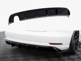 Maxton Design Rear Valance Audi A3 Sedan 8V Facelift (Version with single exhaust tips on one side)