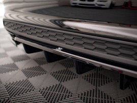 Maxton Design Central Rear Splitter (Vertical Bars) Audi A3 S-Line Sedan 8Y