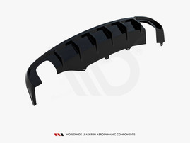 Maxton Design Rear Valance Audi A4 B8 Facelift (Version with single exhausts on both sides)
