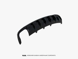 Maxton Design Rear Valance Audi A4 B8 Facelift (Single side dual exhaust version)