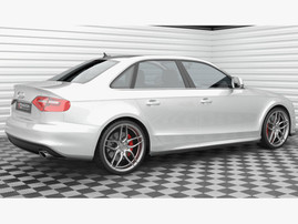 Maxton Design Central Rear Splitter Audi A4 S-Line B8 Facelift