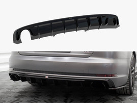 Maxton Design Rear Valance V.1 Audi A4 S-Line B9 (Version with single exhaust tip on one side)