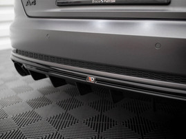 Maxton Design Rear Valance V.1 Audi A4 S-line B9 (Version with single exhaust tips on both sides)