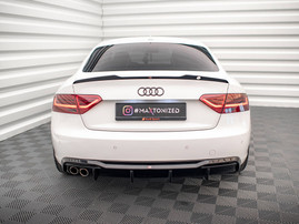 Maxton Design Rear Valance Audi A5 Coupe 8T Facelift (Version with dual exhausts on one side)