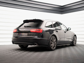 Maxton Design Central Rear Splitter Audi A6 Avant C7