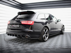 Maxton Design Rear Side Splitters V.3 Audi A6 Avant / Sedan C7