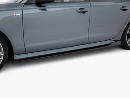 Maxton Design Side Skirts Diffusers V.2 Audi A6 / A6 C7 S-Line / S6 C7 Facelift
