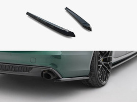 Maxton Design Rear Side Splitters V.2 Audi A6 S-Line Avant C7