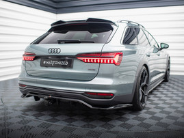 Maxton Design Rear Splitter (Vertical Bars) Audi A6 Allroad C8