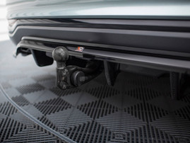 Maxton Design Rear Splitter (Vertical Bars) Audi A6 Allroad C8